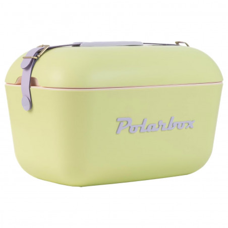 Ψυκτική τσάντα Polarbox Pop, 12 λίτρα, πολυστυρόλ AIRPOP, 5-15 °C έως 24 ώρες, Πράσινο/Μωβ