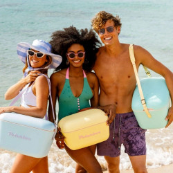 Ψυκτική τσάντα Polarbox Pop, 12 λίτρα, πολυστυρόλ AIRPOP, 5-15 °C έως 24 ώρες, Πράσινο/Μωβ