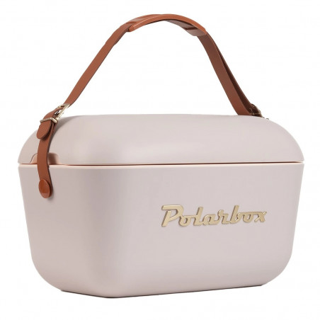 Ψυκτική τσάντα Polarbox Gold, 12 λίτρα, πολυστυρόλ AIRPOP, 5-15 °C έως 24 ώρες, Ροζ/Χρυσό