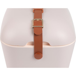 Ψυκτική τσάντα Polarbox Gold, 12 λίτρα, πολυστυρόλ AIRPOP, 5-15 °C έως 24 ώρες, Ροζ/Χρυσό
