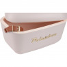 Ψυκτική τσάντα Polarbox Gold, 12 λίτρα, πολυστυρόλ AIRPOP, 5-15 °C έως 24 ώρες, Ροζ/Χρυσό