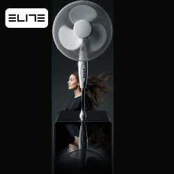 Ανεμιστήρας Elite EHSF-0362-2, 45 W, 40 cm, 3 ταχύτητες, ταλάντωση, λευκός