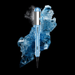 Σίδερο μαλλιών LOreal Professionnel SteamPod 4.0 Glacial Utopia, 165 W, 0,8 g/min, Ενσωματωμένο δοχείο νερού, Περιστρεφόμενο καλώδιο, Έως 210 °C, Μπλε/Λευκό