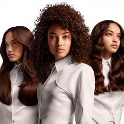 Σίδερο μαλλιών LOreal Professionnel SteamPod 4.0 Meteora, 165 W, 0,8 g/min, Ενσωματωμένο δοχείο νερού, Περιστρεφόμενο καλώδιο, Έως 210 °C, Μαύρο