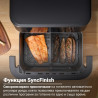Διπλή φριτέζα θερμού αέρα 8 σε 1 Instant Pot Vortex VersaZone XL ClearCook 140-3025-01-EU, 2800 W, 12 λίτρα, 205 °C, EvenCrisp, Συγχρονισμένη ολοκλήρωση προγραμμάτων, Έλεγχος μέσω οθόνης αφής, Μαύρο/Ανοξείδωτο