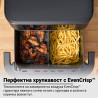Διπλή φριτέζα θερμού αέρα 8 σε 1 Instant Pot Vortex VersaZone XL ClearCook 140-3025-01-EU, 2800 W, 12 λίτρα, 205 °C, EvenCrisp, Συγχρονισμένη ολοκλήρωση προγραμμάτων, Έλεγχος μέσω οθόνης αφής, Μαύρο/Ανοξείδωτο