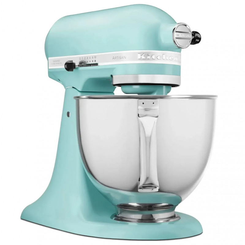 Μίξερ KitchenAid Artisan Elegance 5KSM125EMI, 300 W, 4,8 λίτρα, Direct Drive, 10 ταχύτητες, Τυρκουάζ