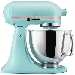 Μίξερ KitchenAid Artisan Elegance 5KSM125EMI, 300 W, 4,8 λίτρα, Direct Drive, 10 ταχύτητες, Τυρκουάζ