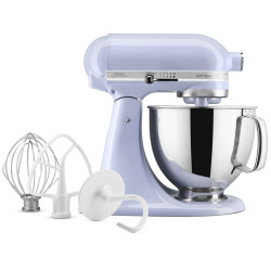 Μίξερ KitchenAid Artisan Elegance 5KSM125ELR σε χρώμα Λαβάντα Κρέμα, 300 W, 4,8 λίτρα, Άμεση μετάδοση κίνησης, 10 ταχύτητες, Μωβ