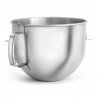 Μίξερ KitchenAid Artisan 5KSM70SHXEMS Medallion silver, 375 W, 6,6 λίτρα, 11 ταχύτητες, 67 σημεία επαφής, Ανύψωση του κάδου, Ειδική ταχύτητα «Fold», Flex Edge, Γκρι μεταλλικό