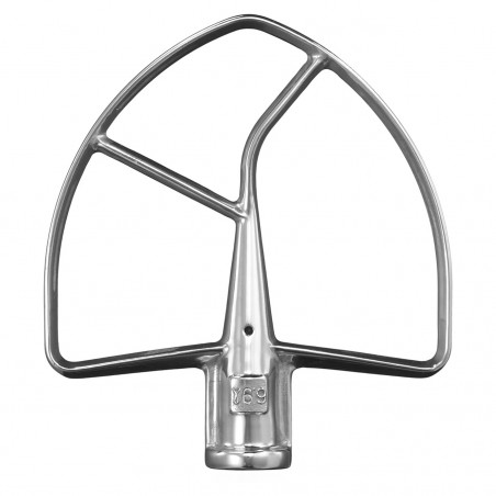 Μίξερ KitchenAid Artisan 5KSM70SHXEMS Medallion silver, 375 W, 6,6 λίτρα, 11 ταχύτητες, 67 σημεία επαφής, Ανύψωση του κάδου, Ειδική ταχύτητα «Fold», Flex Edge, Γκρι μεταλλικό