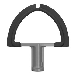 Μίξερ KitchenAid Artisan 5KSM70SHXEAC σε χρώμα Almond cream, 375 W, 6,6 λίτρα, 11 ταχύτητες, 67 σημεία επαφής, Ανύψωση του κάδου, Ειδική ταχύτητα «Fold», Flex Edge, Κρέμα