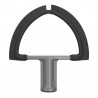 Μίξερ KitchenAid Artisan 5KSM70SHXEAC σε χρώμα Almond cream, 375 W, 6,6 λίτρα, 11 ταχύτητες, 67 σημεία επαφής, Ανύψωση του κάδου, Ειδική ταχύτητα «Fold», Flex Edge, Κρέμα