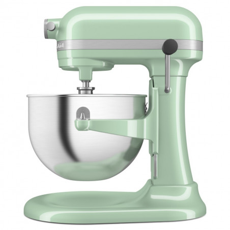 Μίξερ KitchenAid Artisan 5KSM60SPXEPT Pistachio, 375 W, 5,6 λίτρα, 11 ταχύτητες, 67 σημεία επαφής, Ανύψωση του κάδου, Ειδική ταχύτητα «Fold», Ανοιχτό πράσινο