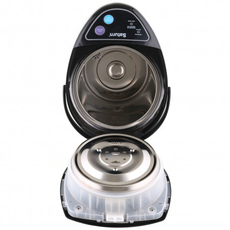 Μεταχειρισμένος: Ηλεκτρικός θερμός Saturn ST-EK0035, 750W, 4 l, Περιστρεφόμενη βάση, Προστασία από τη θερμότητα χωρίς νερό, Inox