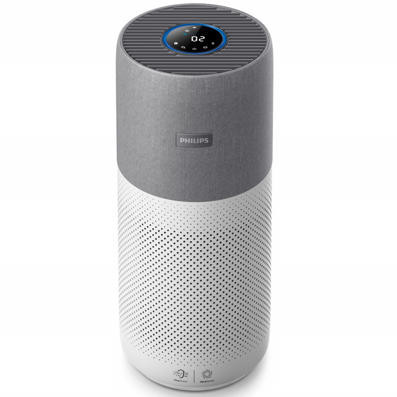 Μεταχειρισμένος: Καθαριστής αέρα Philips AC3033/10, Wi-Fi, 55W, Για έως 135 m2, HEPA, Έξυπνοι αισθητήρες, Λευκό/γκρι