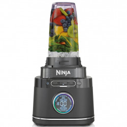 Μεταχειρισμένος: Μπλέντερ 3 σε 1 Ninja TB401EU, 1200W, 2,1 λίτρα, 10 ταχύτητες + λειτουργίες, Χρονοδιακόπτης, LED, τεχνολογία BlendSense, χωρίς BPA, Μαύρο