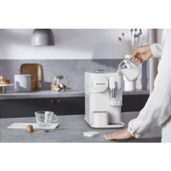 Μεταχειρισμένος: Μηχανή Espresso DeLonghi EN510W, 1450W, 19 bar, 1 l, Nespresso, Αυτόματη απενεργοποίηση, Λευκό