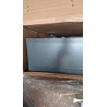 Μεταχειρισμένος: Γραφείο Kalune Design 854KLN1502, 105x55 cm, 2 συρτάρια, φινίρισμα μελαμίνης, ανοιχτό καφέ / μαύρο