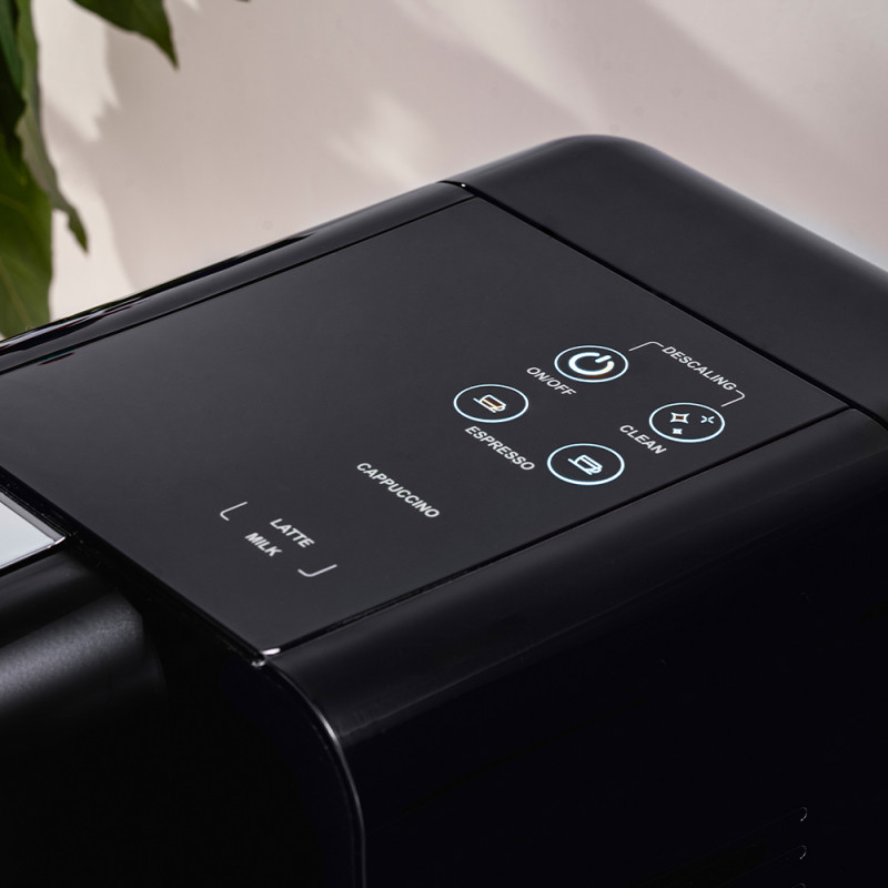 Μεταχειρισμένος: Μηχανή εσπρέσο για κάψουλες και αλεσμένο καφέ 8σε1 Oliver Voltz OV51171I5, σύστημα γάλακτος, 20 bar/1350W, Μαύρο