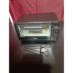 Μεταχειρισμένος: Φουρνάκι Rosberg R51441C, 800W, 9 λίτρα, 100-230C, Αξεσουάρ, Μαύρο