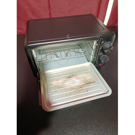 Μεταχειρισμένος: Φουρνάκι Rosberg R51441C, 800W, 9 λίτρα, 100-230C, Αξεσουάρ, Μαύρο