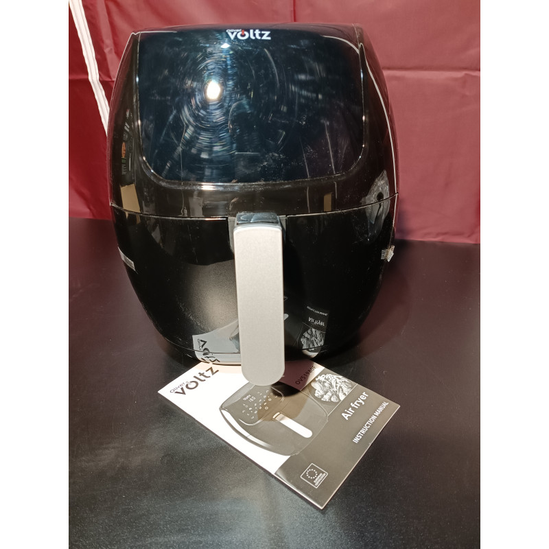 Μεταχειρισμένος: Φριτέζα αέρος Oliver Voltz OV51980F, 1800W, 7.7 λίτρα, 8 προγράμματα, Χρονόμετρο, Μαύρο
