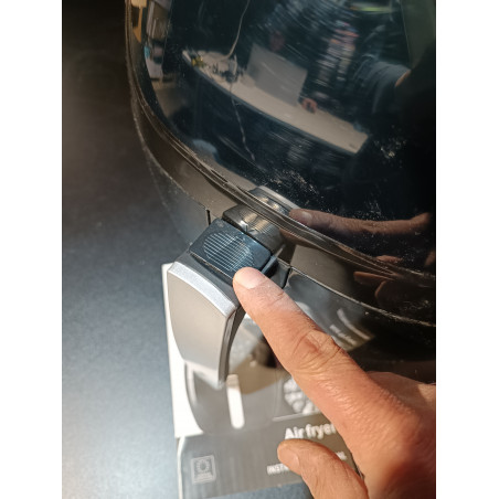 Μεταχειρισμένος: Φριτέζα αέρος Oliver Voltz OV51980F, 1800W, 7.7 λίτρα, 8 προγράμματα, Χρονόμετρο, Μαύρο