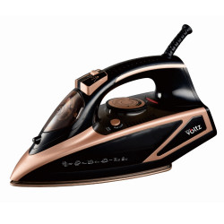 Μεταχειρισμένος: Σίδερο Oliver Voltz OV51050I, 3000W, 420 ml, Κεραμικό, Αυτόματο κλείσιμο, Ενίσχυση ατμού, Μαύρο/χρυσό