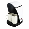 Μεταχειρισμένος: Καφετιέρα Rosberg R51170E, 450W, 250ml, 2 φλιτζάνια, Μόνιμο φίλτρο, Λευκό