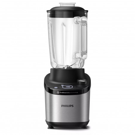 Μεταχειρισμένος: Μπλέντερ Philips HR3760/00 , 1500W, 2L, ProBlend Ultra, υψηλής ταχύτητας, pulse, Μαύρο