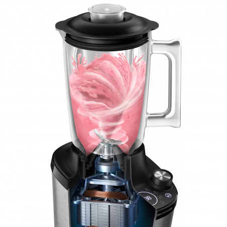 Μεταχειρισμένος: Μπλέντερ Philips HR3760/00 , 1500W, 2L, ProBlend Ultra, υψηλής ταχύτητας, pulse, Μαύρο