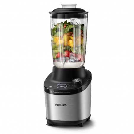 Μεταχειρισμένος: Μπλέντερ Philips HR3760/00 , 1500W, 2L, ProBlend Ultra, υψηλής ταχύτητας, pulse, Μαύρο