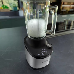 Μεταχειρισμένος: Μπλέντερ Philips HR3760/00 , 1500W, 2L, ProBlend Ultra, υψηλής ταχύτητας, pulse, Μαύρο