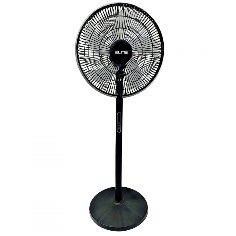 Ανεμιστήρας Elite EUSFS-1433BL, 40 W, 40 cm, 3 ταχύτητες, χρονοδιακόπτης 9 ωρών, μαύρος