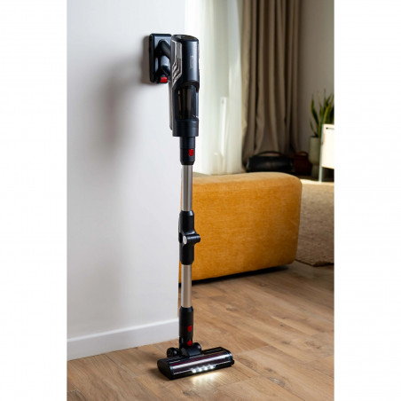 Ηλεκτρική σκούπα Goldmann GM1001D, 315 AW, 0,6 λίτρα, 3 επίπεδα ισχύος, βούρτσα με φωτισμό LED, 10.000 στροφές/λεπτό, Μαύρο