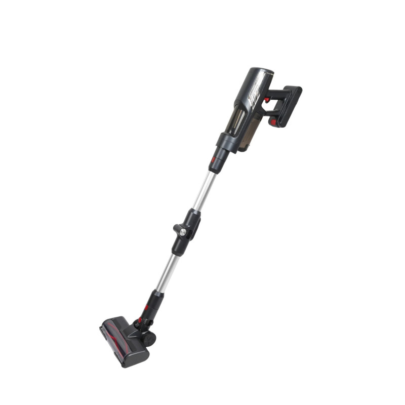 Ηλεκτρική σκούπα Goldmann GM1001D, 315 AW, 0,6 λίτρα, 3 επίπεδα ισχύος, βούρτσα με φωτισμό LED, 10.000 στροφές/λεπτό, Μαύρο