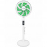 Ανεμιστήρας Elite EFS-1345, 40 W, 30 cm, 3 ταχύτητες, ταλάντωση, 7 πτερύγια, λευκό/πράσινο
