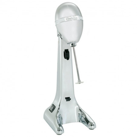 Μπάρ μίξερ - σέικερ για φραπέ Bartscher 135100, 85 W, 700 ml, 2 ταχύτητες, περιστρεφόμενη κεφαλή, ασημί/χρώμιο