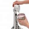 Μπάρ μίξερ - σέικερ για φραπέ Bartscher 135100, 85 W, 700 ml, 2 ταχύτητες, περιστρεφόμενη κεφαλή, ασημί/χρώμιο