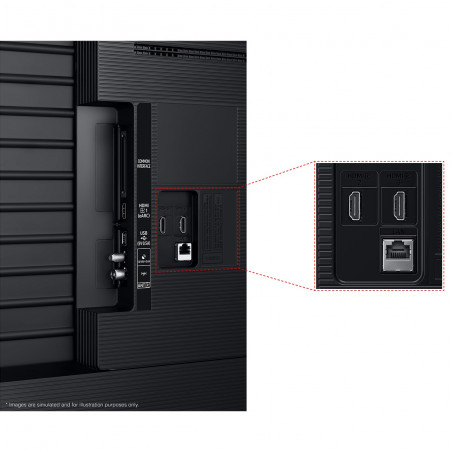 Τηλεόραση Samsung UE65U8072FUXXH, 65 ίντσες (163 εκ.), ανάλυση 3840×2160 UHD 4K, Κατηγορία G, Smart TV, HDR, Bluetooth, Wi-Fi, Tizen, Μαύρο