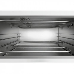 Ηλεκτρικός φούρνος για πίτσα Bartscher ST340, 1,5 kW, Έως 33,5 εκ., 50-250 °C, Επάνω και κάτω θερμαντικό στοιχείο, Γαλβανισμένος χάλυβας, Παράθυρο, Ανοξείδωτο