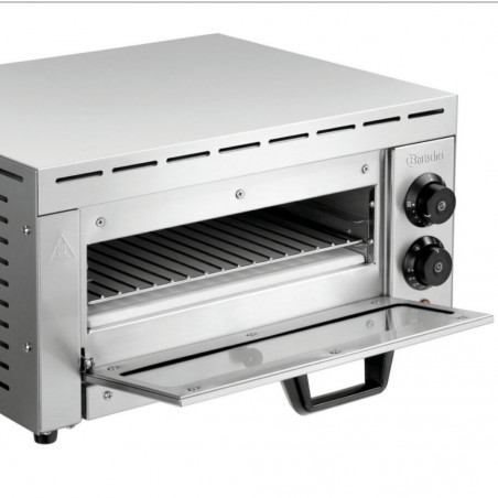 Ηλεκτρικός φούρνος για πίτσα Bartscher ST340, 1,5 kW, Έως 33,5 εκ., 50-250 °C, Επάνω και κάτω θερμαντικό στοιχείο, Γαλβανισμένος χάλυβας, Παράθυρο, Ανοξείδωτο