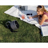 Ανεμιστήρας Shark FlexBreeze HydroGo FA050EU, 36 W, 5 ταχύτητες + 2 λειτουργίες, ρυθμιζόμενη κλίση έως 45 μοίρες, αυτονομία 12 ωρών, IPX5, μαύρο/ασημί