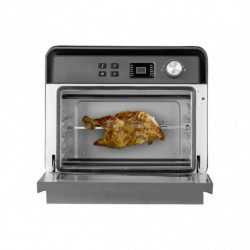 Πολυλειτουργικός φούρνος Air Fryer Caso AirFry Chef 1700, 1700 W, 22 λίτρα, 12 προγράμματα, 40-230 °C, χρονοδιακόπτης, φωτισμός, στέγνωμα, μαύρο