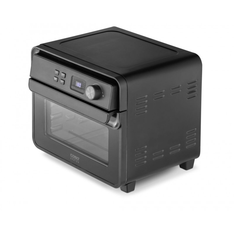 Πολυλειτουργικός φούρνος Air Fryer Caso AirFry Chef 1700, 1700 W, 22 λίτρα, 12 προγράμματα, 40-230 °C, χρονοδιακόπτης, φωτισμός, στέγνωμα, μαύρο