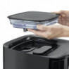 Φριτέζα με ζεστό αέρα και ατμό Caso AirFry & Steam 700, 1700 W, 7 λίτρα, 10 προγράμματα, 60-200 °C, χρονοδιακόπτης, παράθυρο, υπενθύμιση, μαύρο