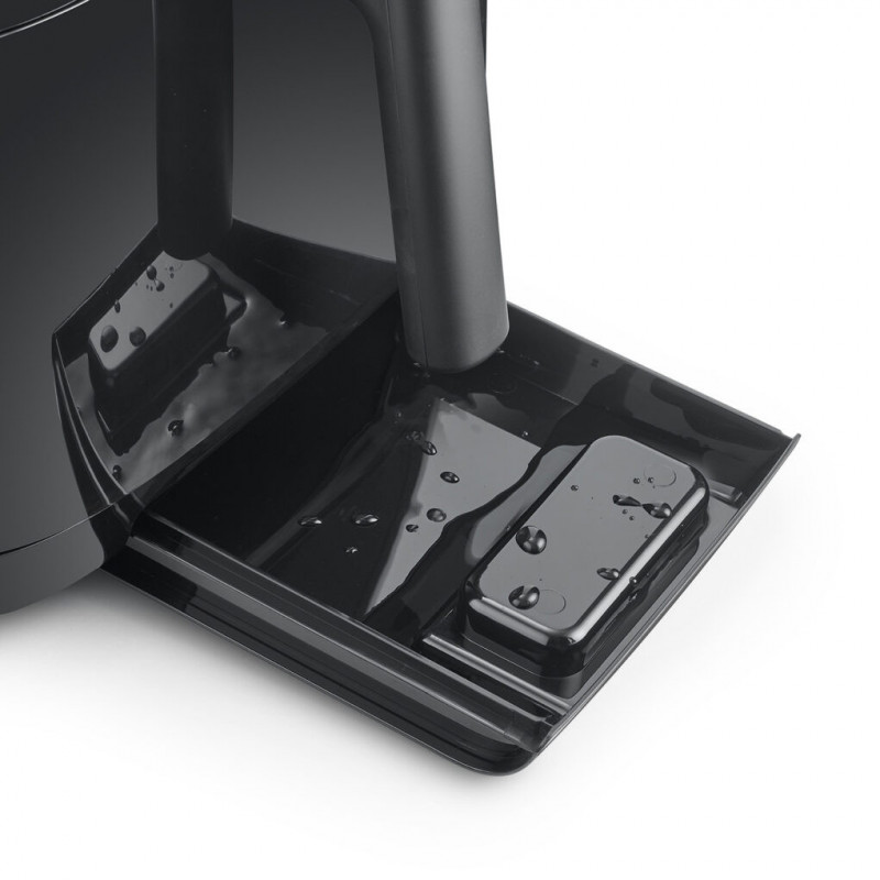 Φριτέζα με ζεστό αέρα και ατμό Caso AirFry & Steam 700, 1700 W, 7 λίτρα, 10 προγράμματα, 60-200 °C, χρονοδιακόπτης, παράθυρο, υπενθύμιση, μαύρο