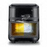 Φριτέζα με ζεστό αέρα και ατμό Caso AirFry & Steam 700, 1700 W, 7 λίτρα, 10 προγράμματα, 60-200 °C, χρονοδιακόπτης, παράθυρο, υπενθύμιση, μαύρο