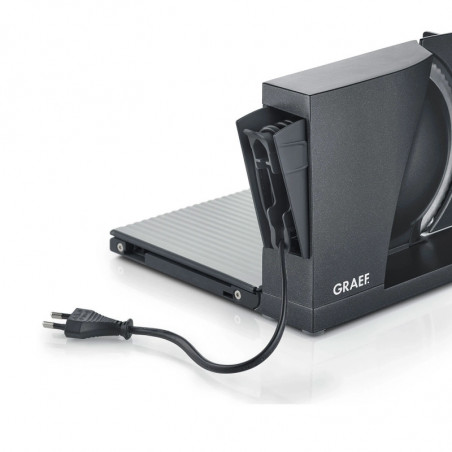 Συσκευή κοπής - σλάισερ Graef MYtiny MT1006EU, 170 W, 17 cm, 0-15 mm, Προστασία για παιδιά, Πτυσσόμενο, Ανθρακί
